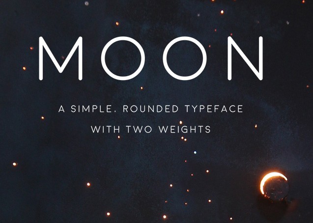 Moon Free Font